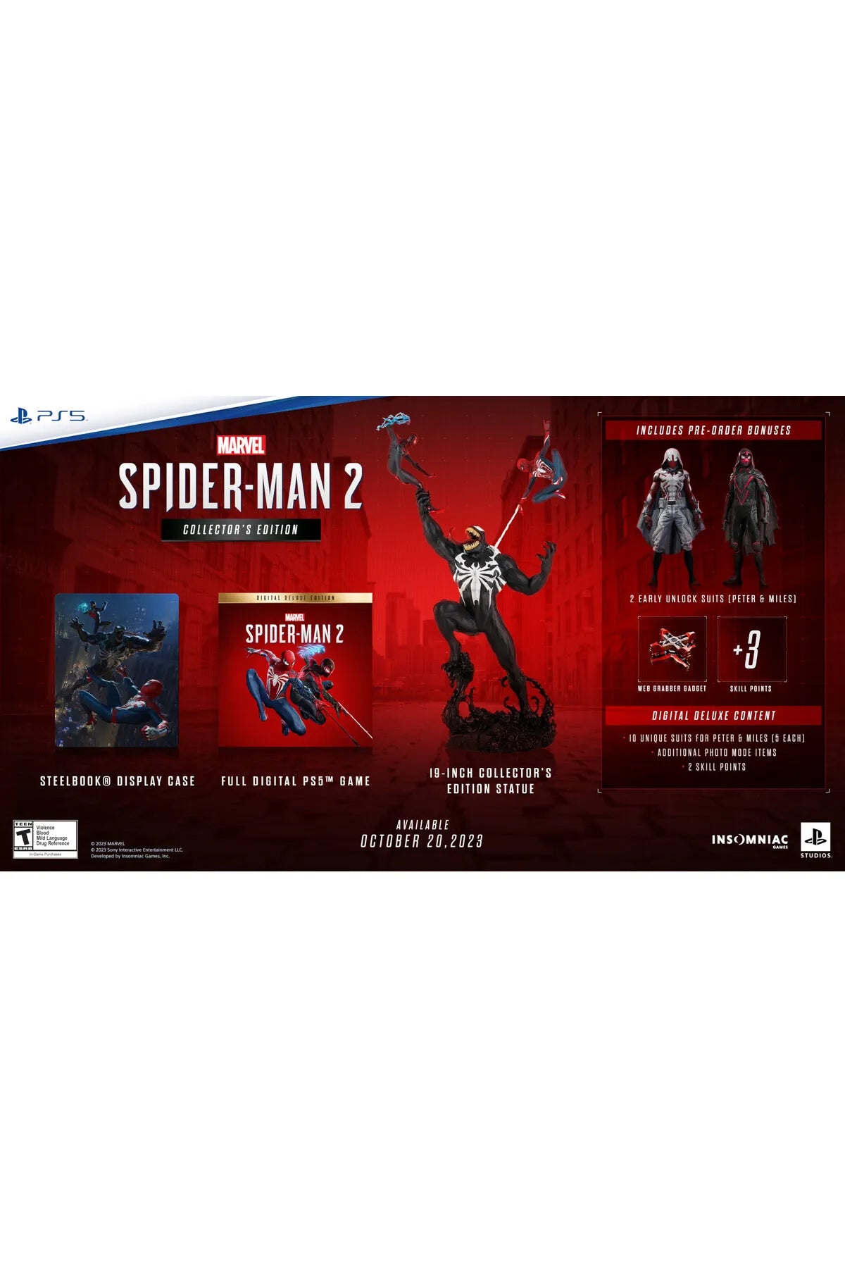 Spider-man 2 Collector's Edition Ps5