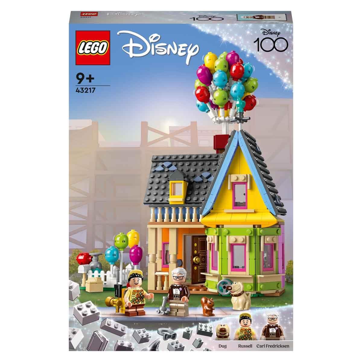 LEGO® | Disney Pixar “Yukarı Bak” Evi 43217-9 Yaş ve Üzeri Sinemaseverler için İnşa Edilebilir ve Sergilenebilir Yaratıcı Oyuncak Yapım Seti (598 Parça)