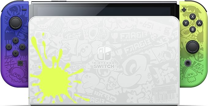 Nintendo Switch OLED Model Konsol Splatoon 3 Edition (Teshir Urunu)ğ