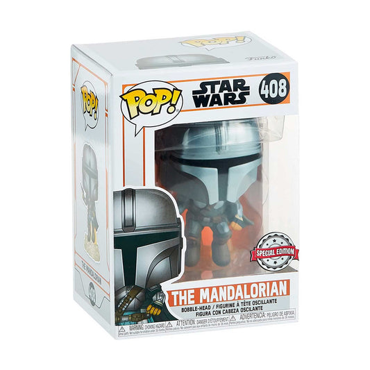 Funko POP Figür Star Wars:Mandalorian-Mando Flying w/blaster