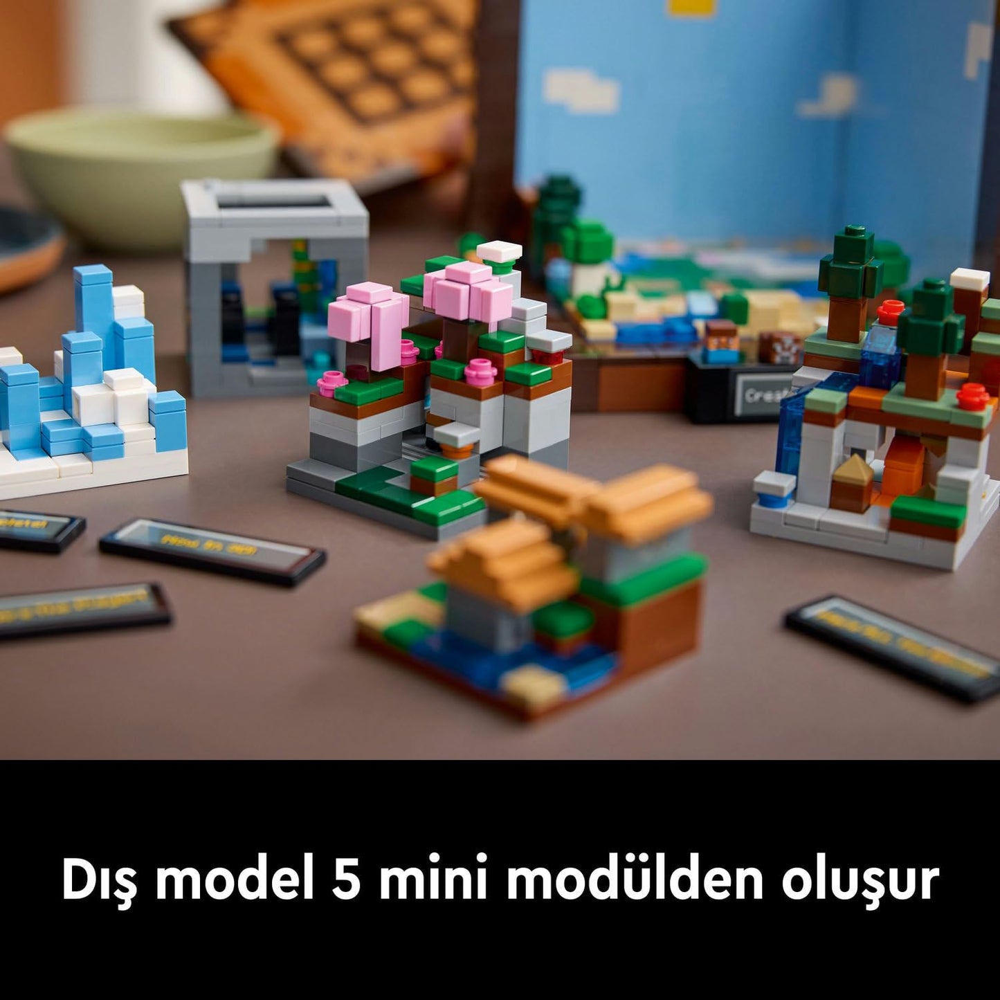 LEGO Minecraft Eşya Yapma Masası 21265 - Yetişkinler için Koleksiyonluk Yaratıcı Model Yapım Seti (1195 Parça)