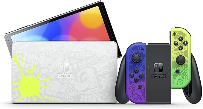 Nintendo Switch OLED Model Konsol Splatoon 3 Edition (Teshir Urunu)ğ