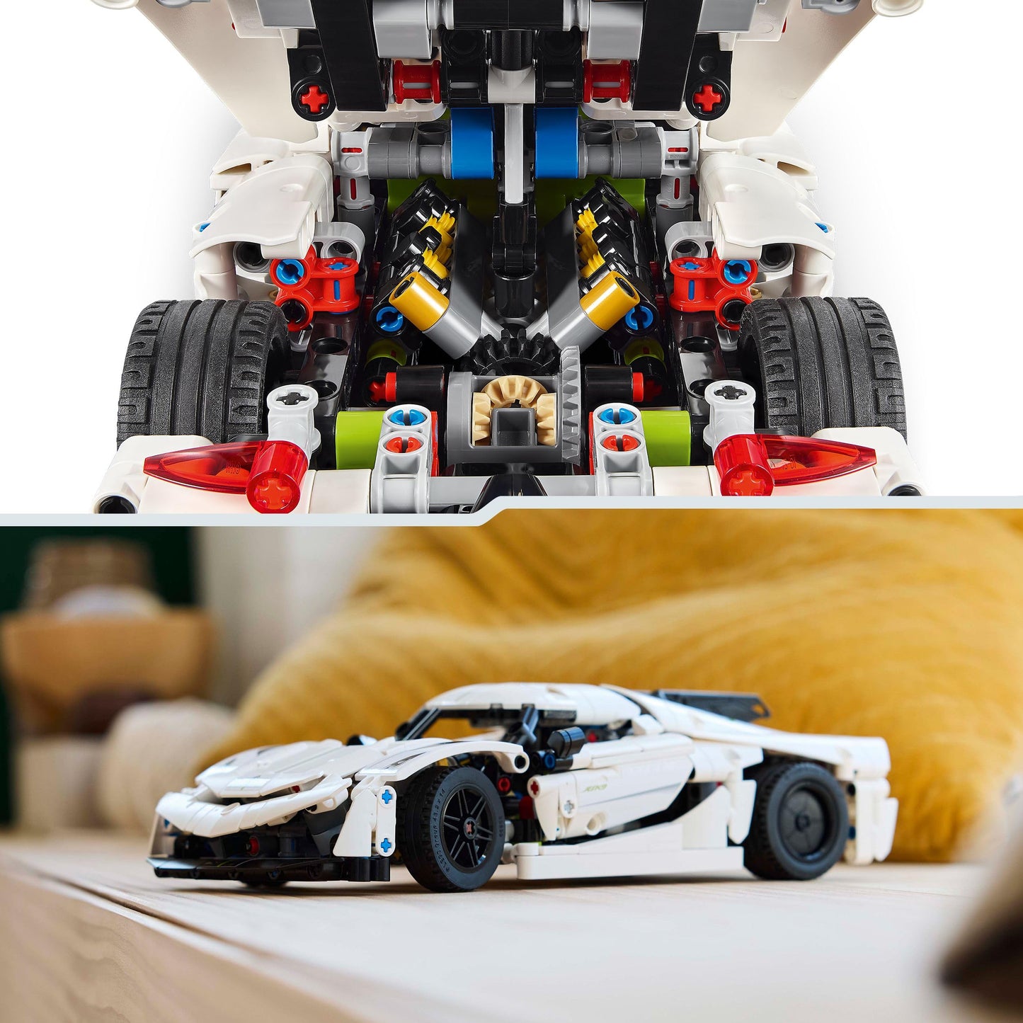 LEGO Technic 42184 Koenigsegg Jesko Absolut White Hypercar