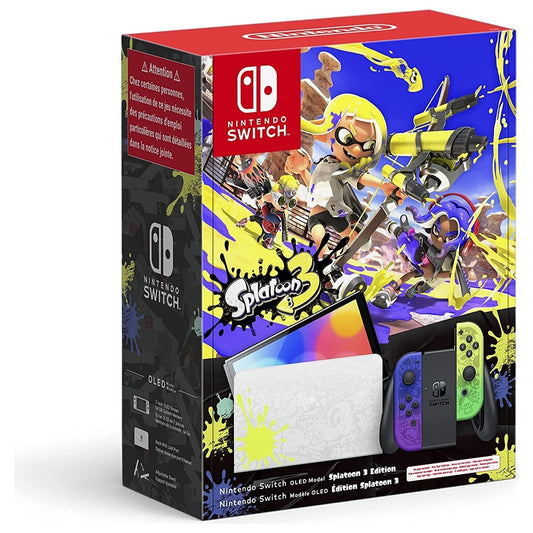Nintendo Switch OLED Model Splatoon 3 Edition Distribütör Garantili
