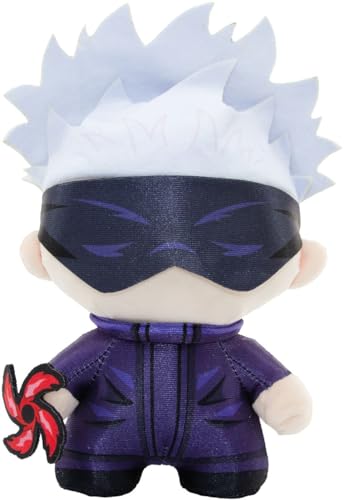 Jujutsu Kaisen Gojo Satoru Unisex Pelüş Figür Çok Renkli Polyester Anime, Fan-Merch, TV Dizileri