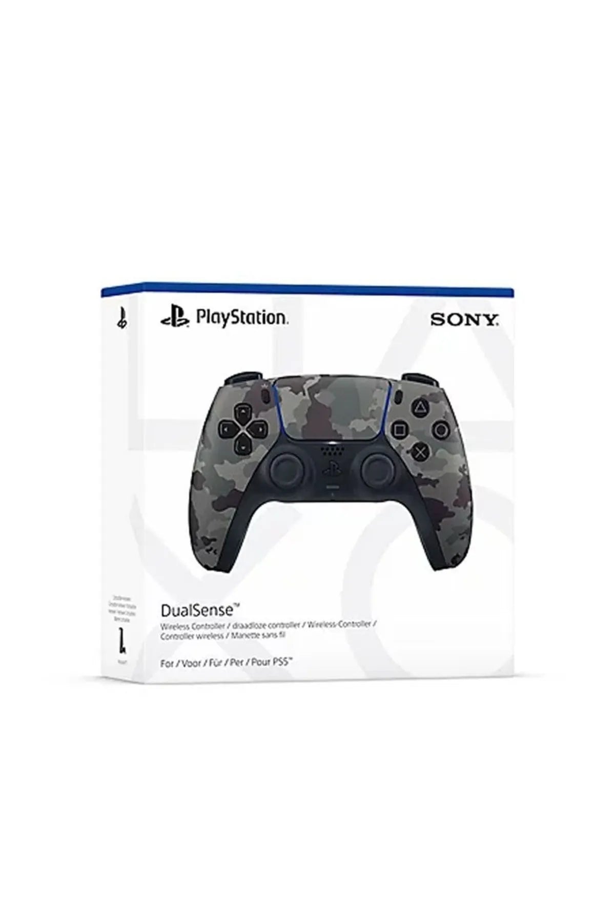 Sony Ps5 Dualsense Kablosuz Kontrol Cihazı Gri Kamuflaj Renk
