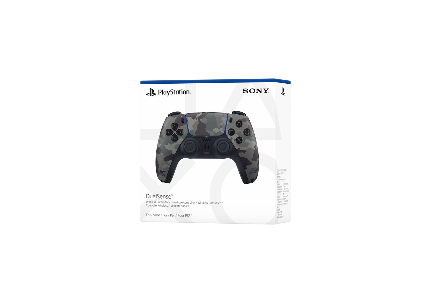 Play Station Sony Dualsense Kablosuz Kumanda PS5 - Gri Kamuflaj
