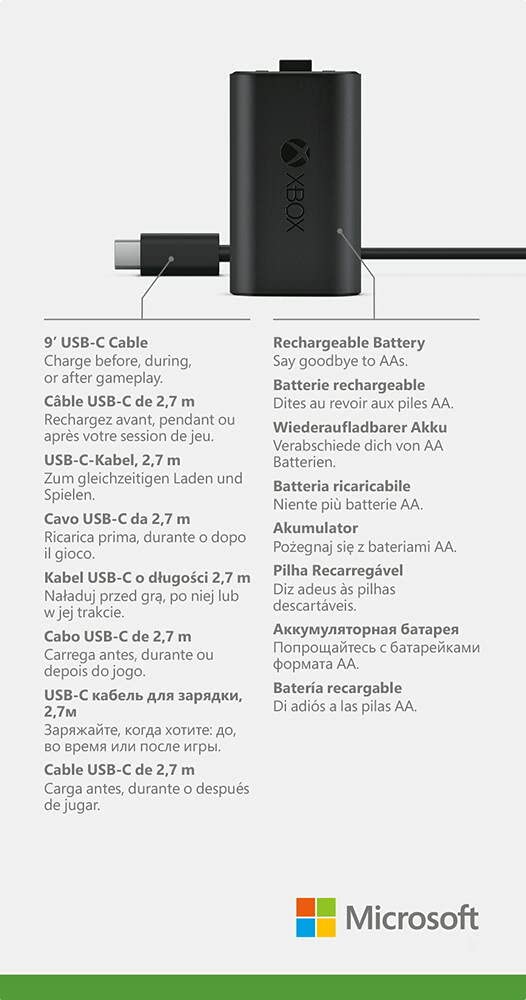 Microsoft Xbox Oyun ve Şarj Kiti