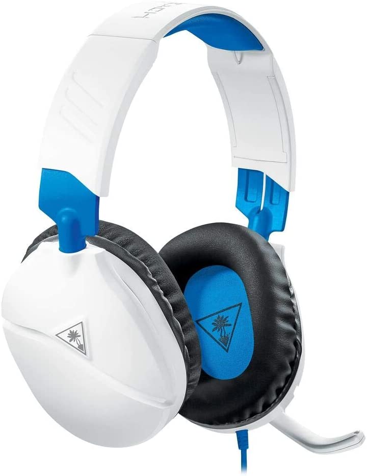 Turtle Beach Recon 70P White Gaming Headset for PS4, Xbox One, Nintendo Switch And PC