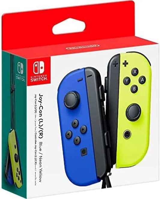 Nintendo-NINTENDO SWITCH JOY-CON PAIR BLUE/NEON YELLOW