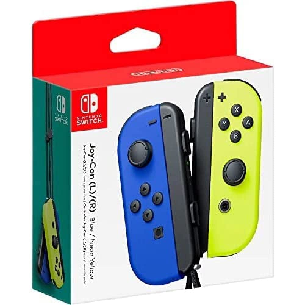 Nintendo-NINTENDO SWITCH JOY-CON PAIR BLUE/NEON YELLOW