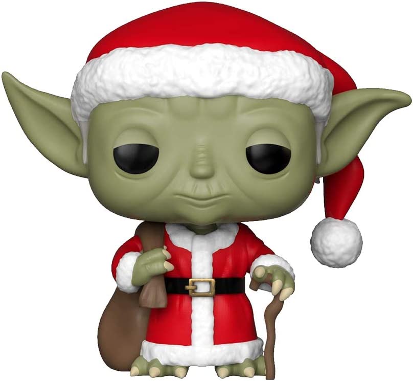 Funko POP Star Wars Holiday Santa Yoda Figure