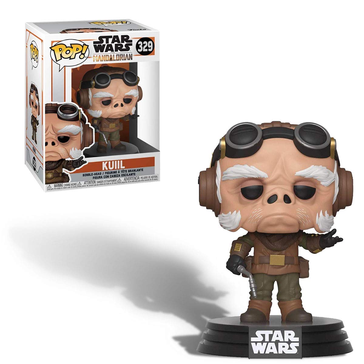 Funko Fgr-POP Star Wars, Mandalorian, Kuiil Figürü