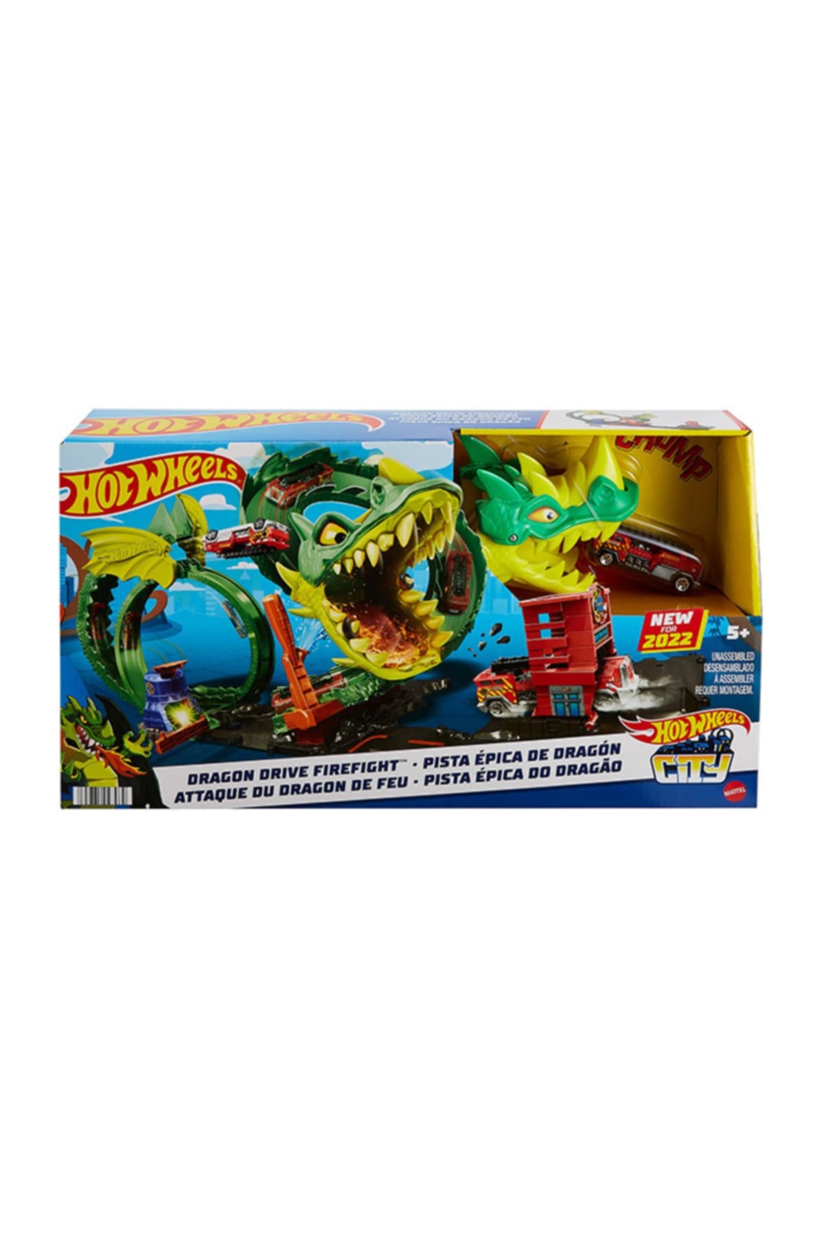 Hot Wheels Ejderha ile Mücadele Pisti, 5 yaş ve üzeri, HDP03