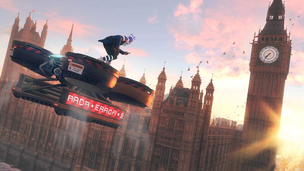 Watch Dogs Legion PS5 Clock