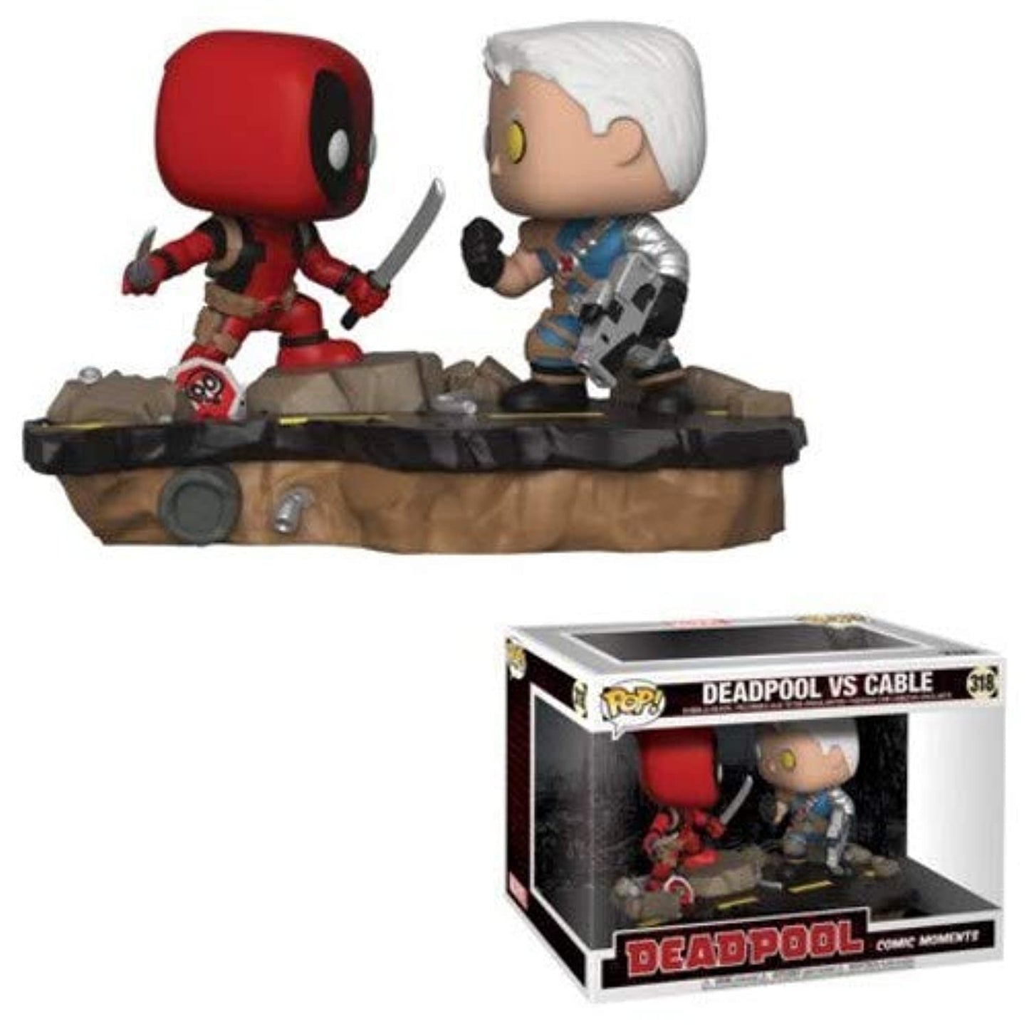 Funko 30972 vs. Cable POP Vinyl Deadpool S1, Multi