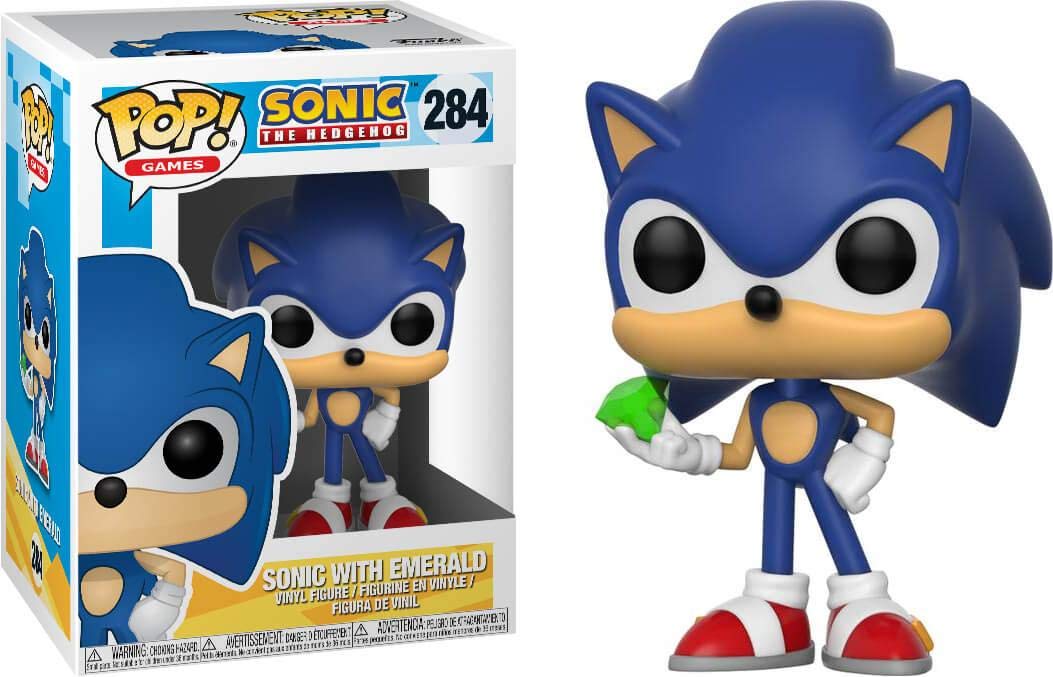 Funko Pop Figür: Games: Sonic: Sonic w/ Emerald
