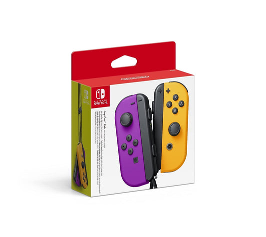 Nintendo-NINTENDO SWITCH JOY-CON PAIR NEON PURPLE/NEON ORANGE