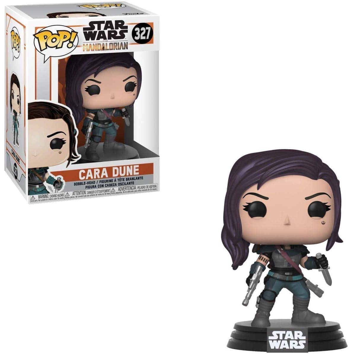 Funko Fgr-POP Star Wars, Mandalorian, Cara Dune Figure