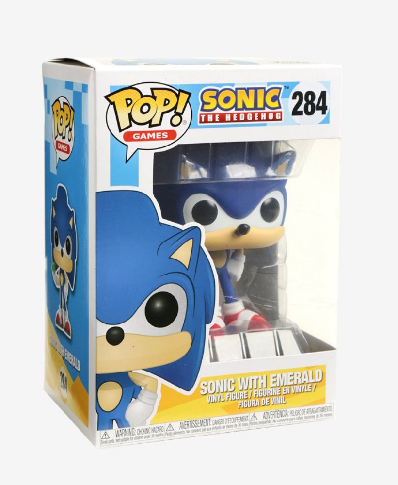 Funko Pop Figür: Games: Sonic: Sonic w/ Emerald