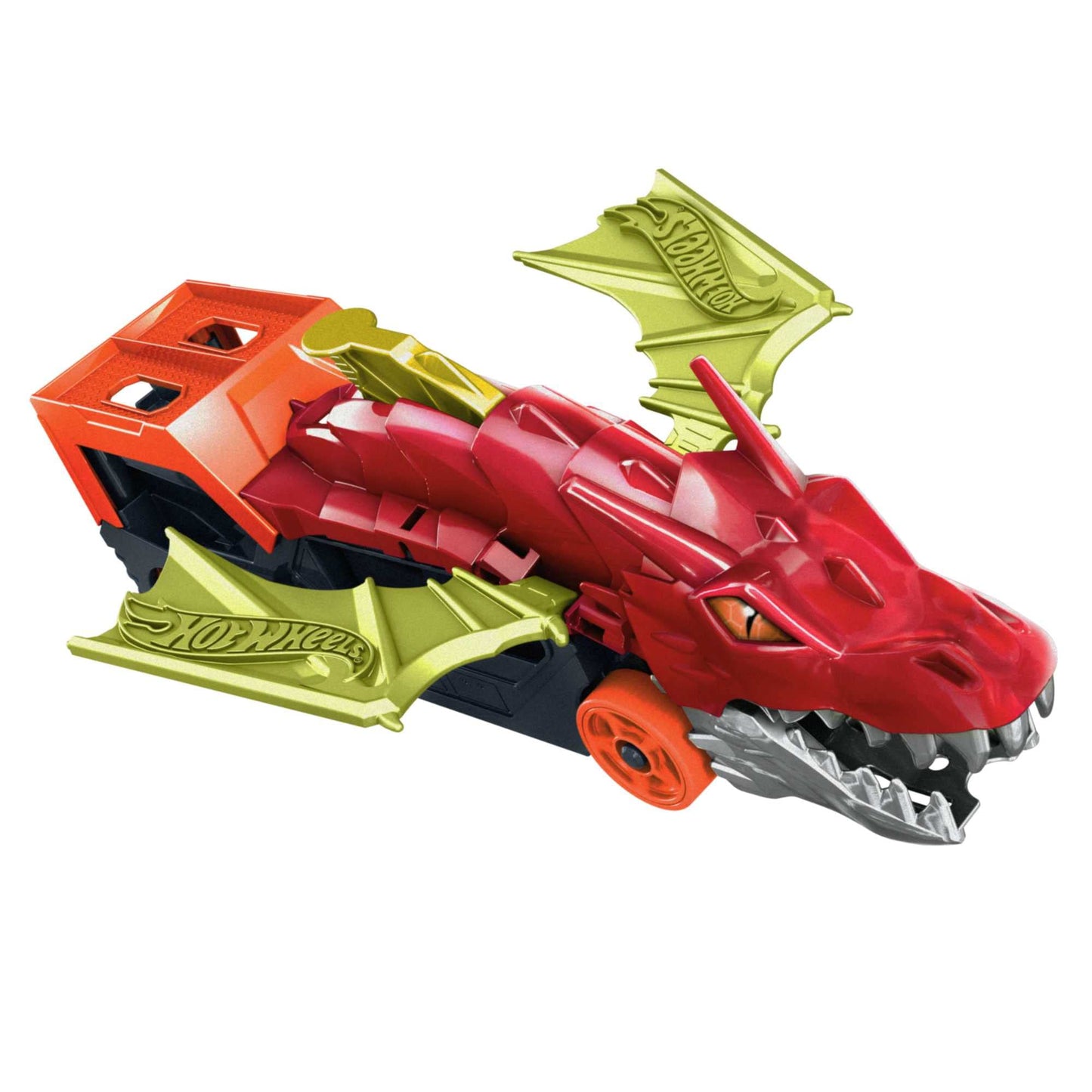Hot Wheels Fırlatıcı ve Taşıyıcı Ejderha, 3 yaş ve üzeri, GTK42
