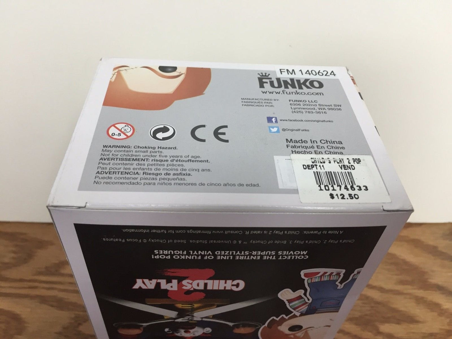 Funko 3362 Pop! Vinyl: Horror: Chucky, Çok Renkli