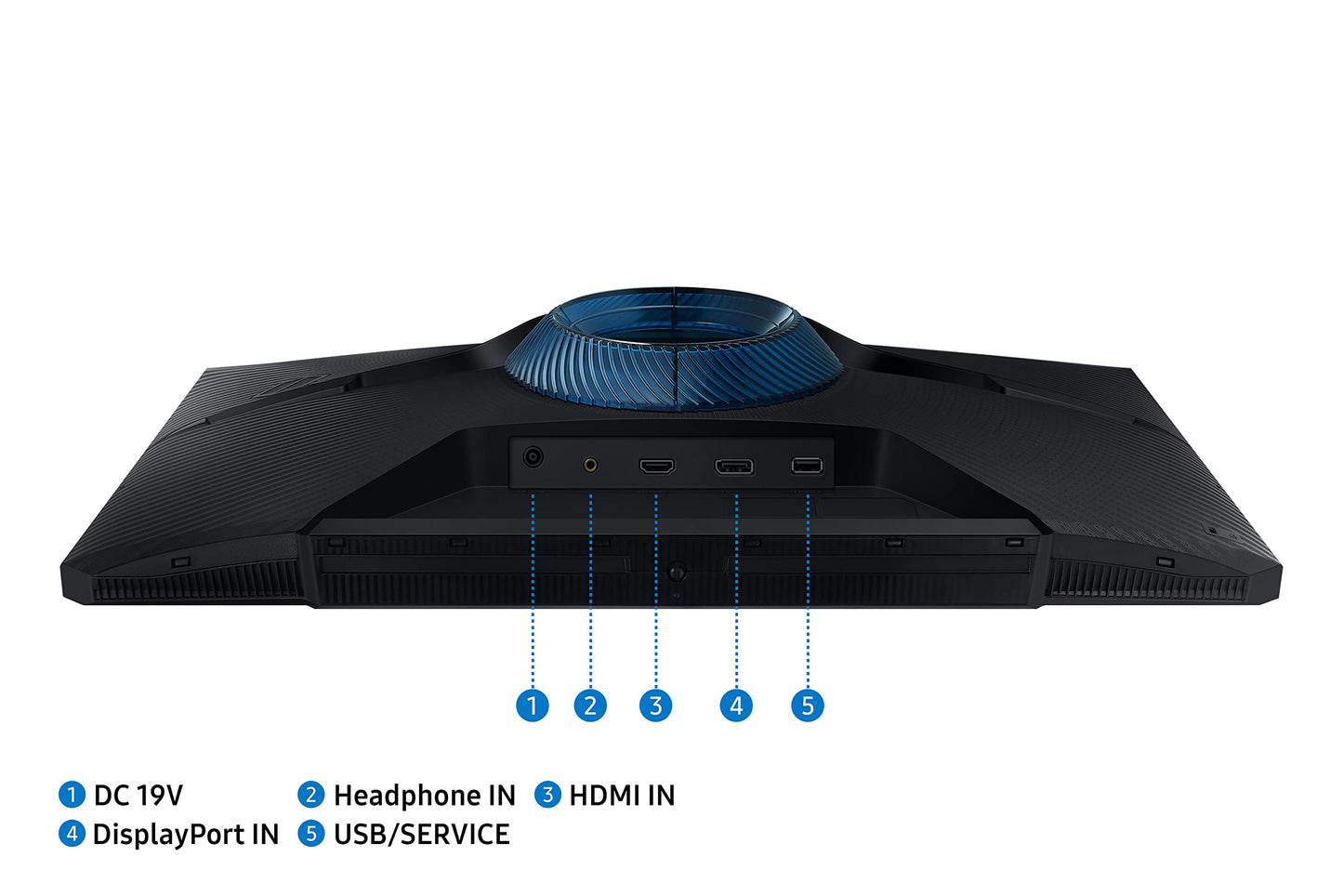 Samsung Odyssey G3 LS24AG320NUXUF 24"inç Oyuncu Monitörü, 1ms, VA, 165HZ, FreeSync Premium, HAS+Pivot, Eye Saver Mode, Flicker Free, Game Mode