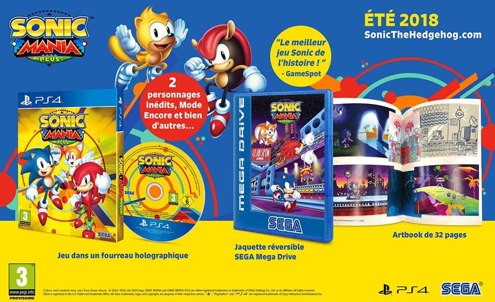 Sonic Mania Plus - PlayStation 4