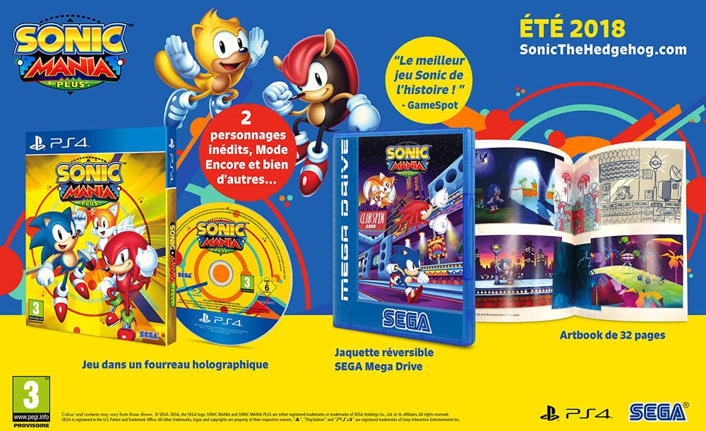 Sonic Mania Plus - PlayStation 4
