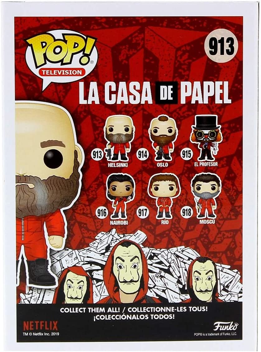 Funko POP La Casa de Papel Helsinki Figür