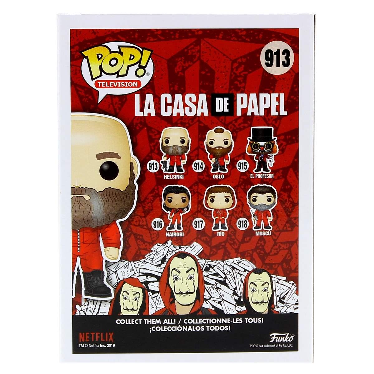Funko POP La Casa de Papel Helsinki Figür