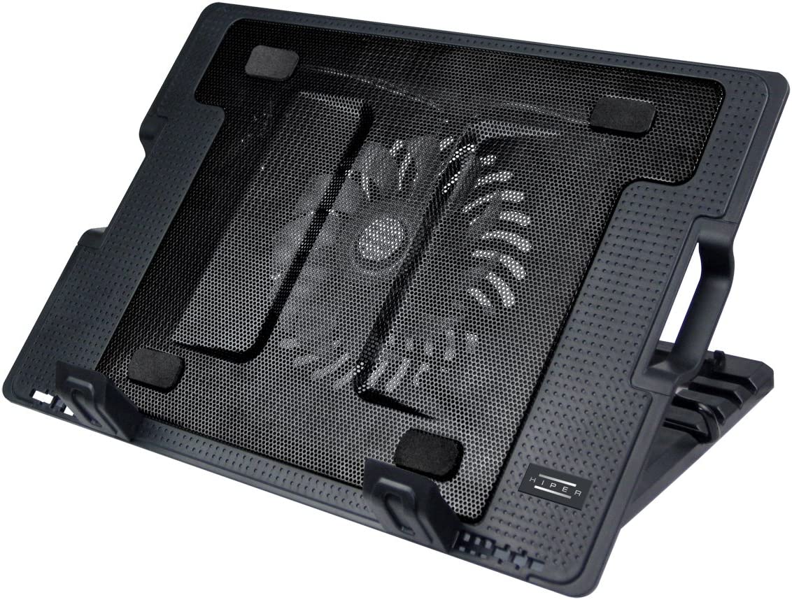 HIPER NC-1680 12", 15" AND 17" COMPATIBLE 140MM FAN LIGHTED NOTEBOOK COOLER