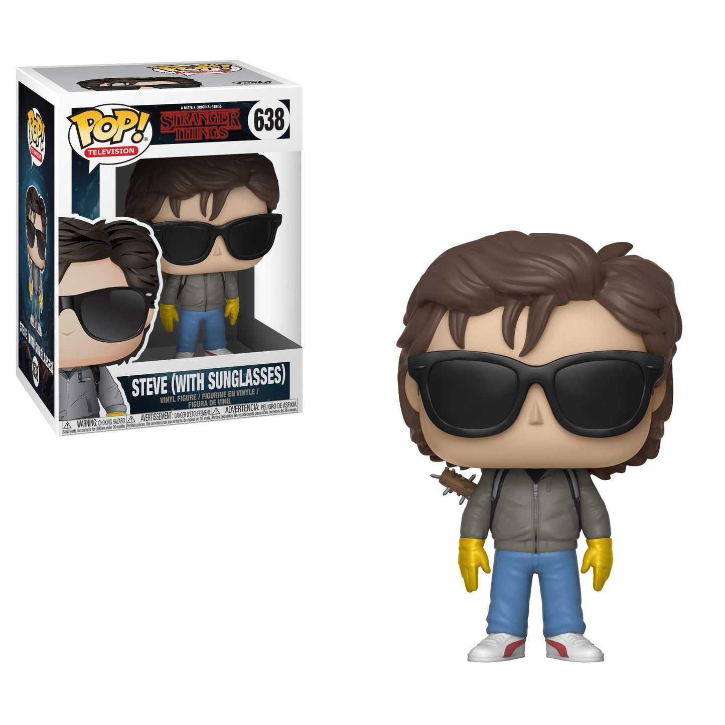 Funko 30877 POP Figür - Stranger Things: Steve w/ Sunglasses, Karışık