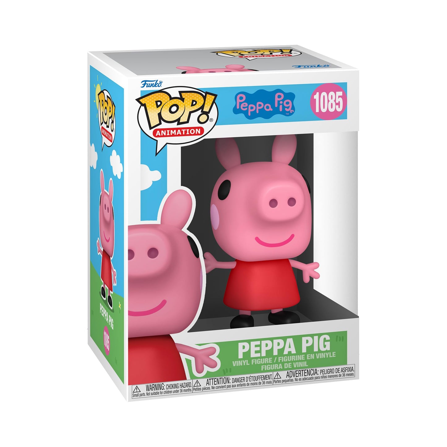 Funko 57798 POP Animasyon: Peppa Pig- Peppa Domuz, Çok Renkli