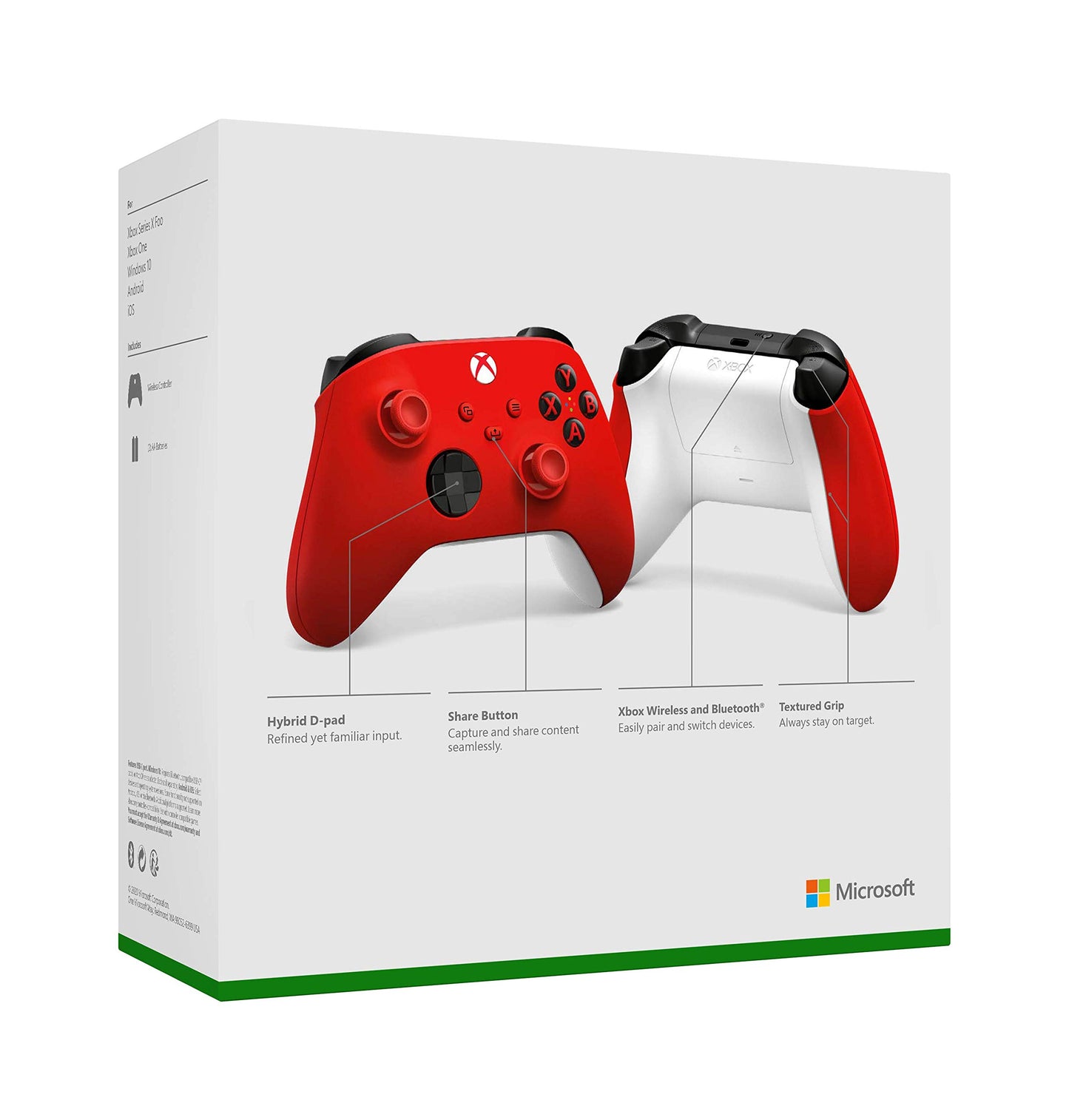 Xbox Kablosuz Oyun Kumandası (Gen9) Kırmızı