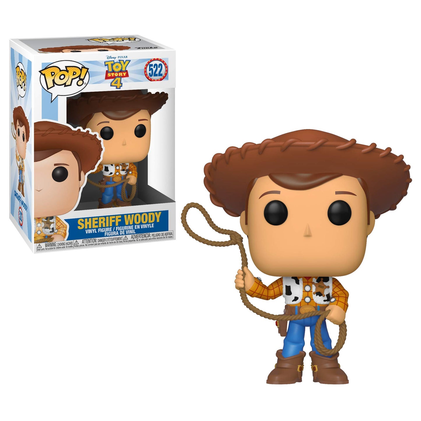 Funko POP Disney Toy Story 4 Woody Figür