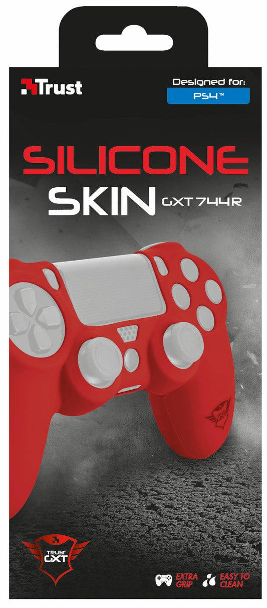 Trust 21214 GXT 744R PS4 Oyun Kolu Kılıfı, Kırmızı
