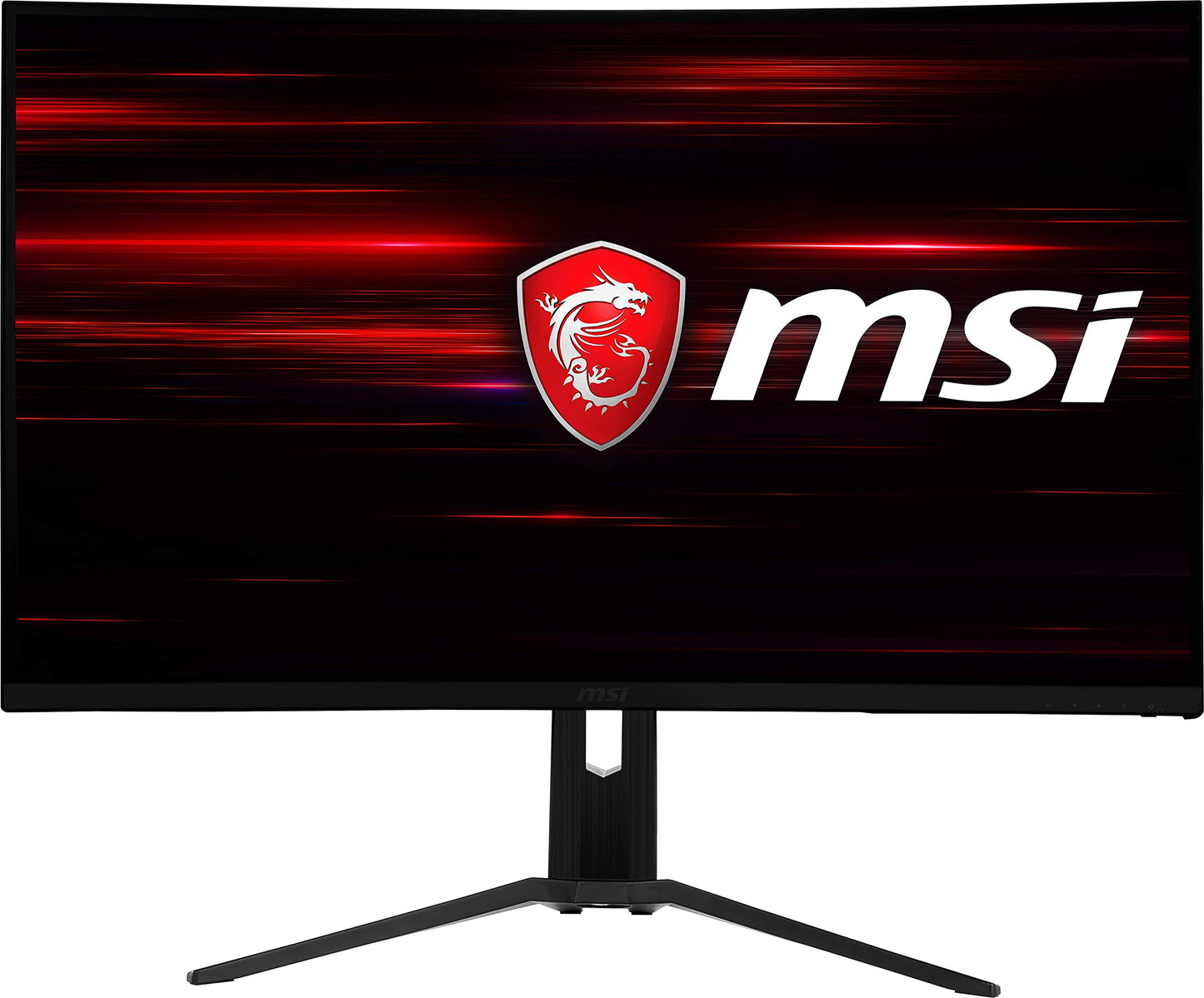 MSI 31.5" OPTIX MAG322CQR Gaming Monitor, Curved, WQHD, VA, 165HZ, 1MS, RGB, HDMI+DP+TYPEC, Black