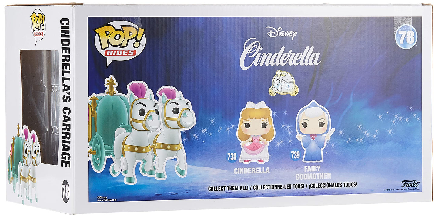 Funko Pop! Rides Disney: Sindirella - Cinderella Taşıma"