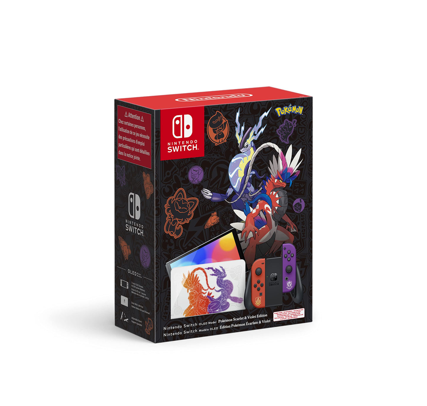 Nintendo Switch OLED Model Pokemon Scarlet and Violet Limited Edition