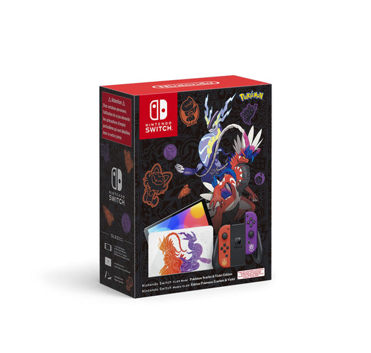Nintendo Switch OLED Model Pokemon Scarlet and Violet Limited Edition