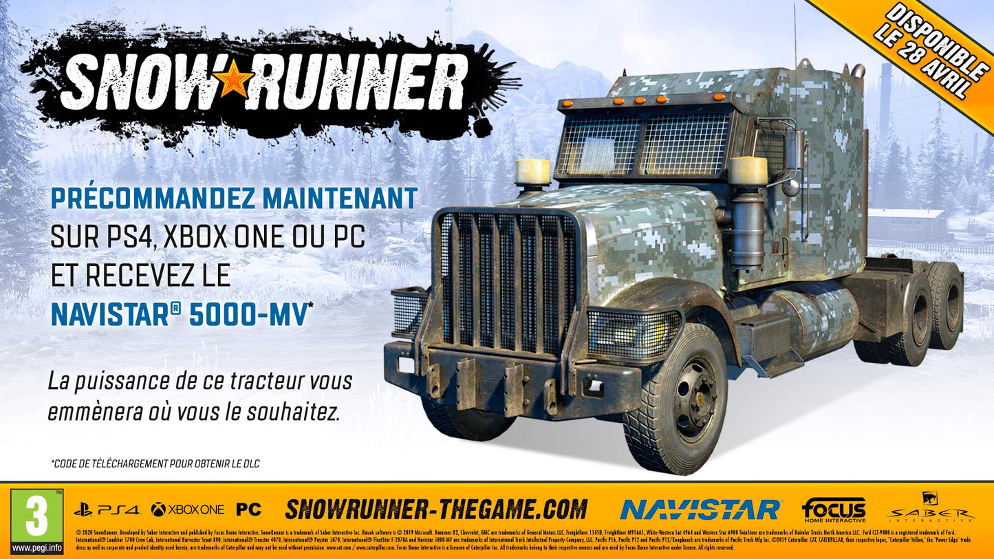 focus ng Snowwrunner  PS4