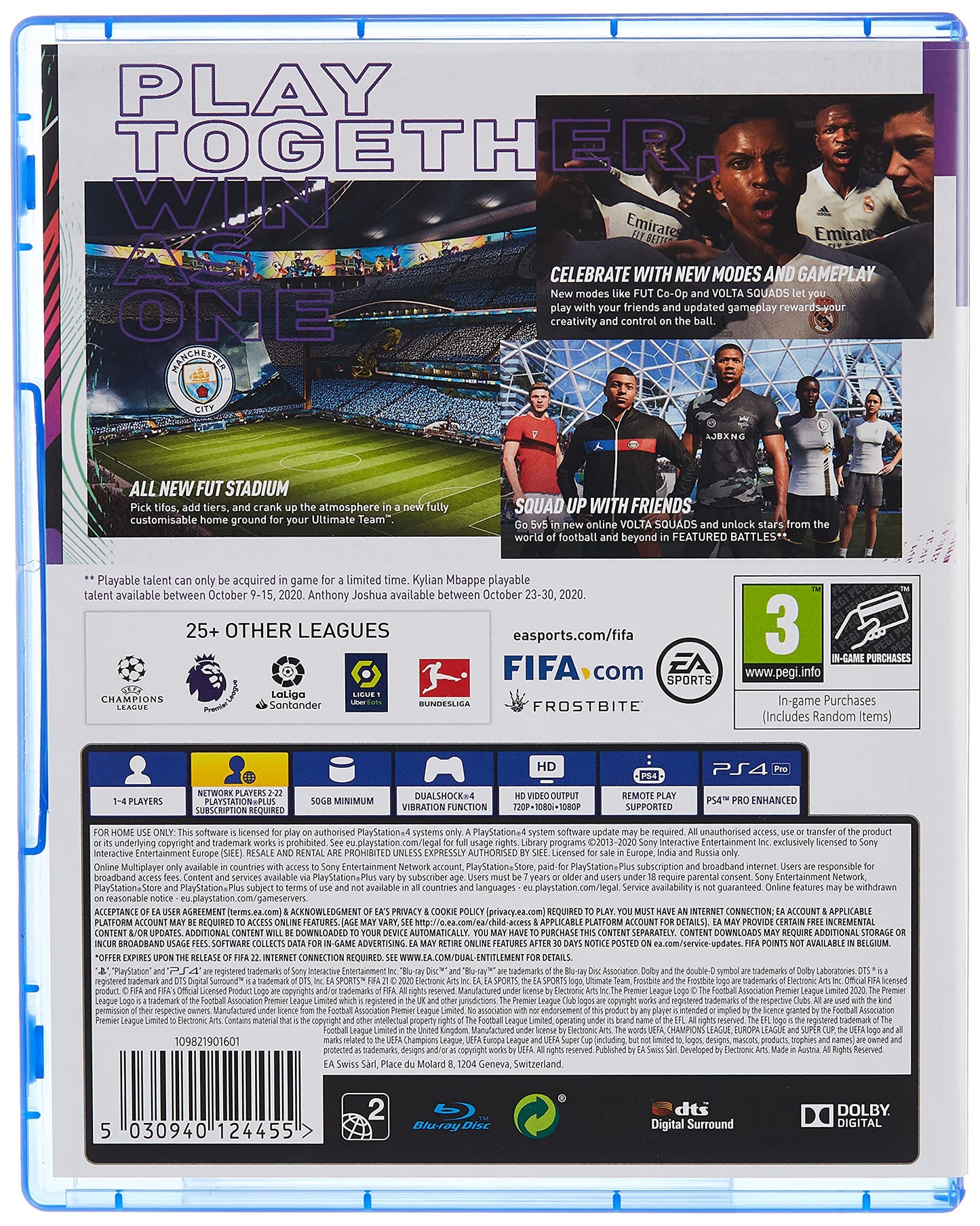 Fifa 21 PS4 English Playstation 4 FIFA 2021
