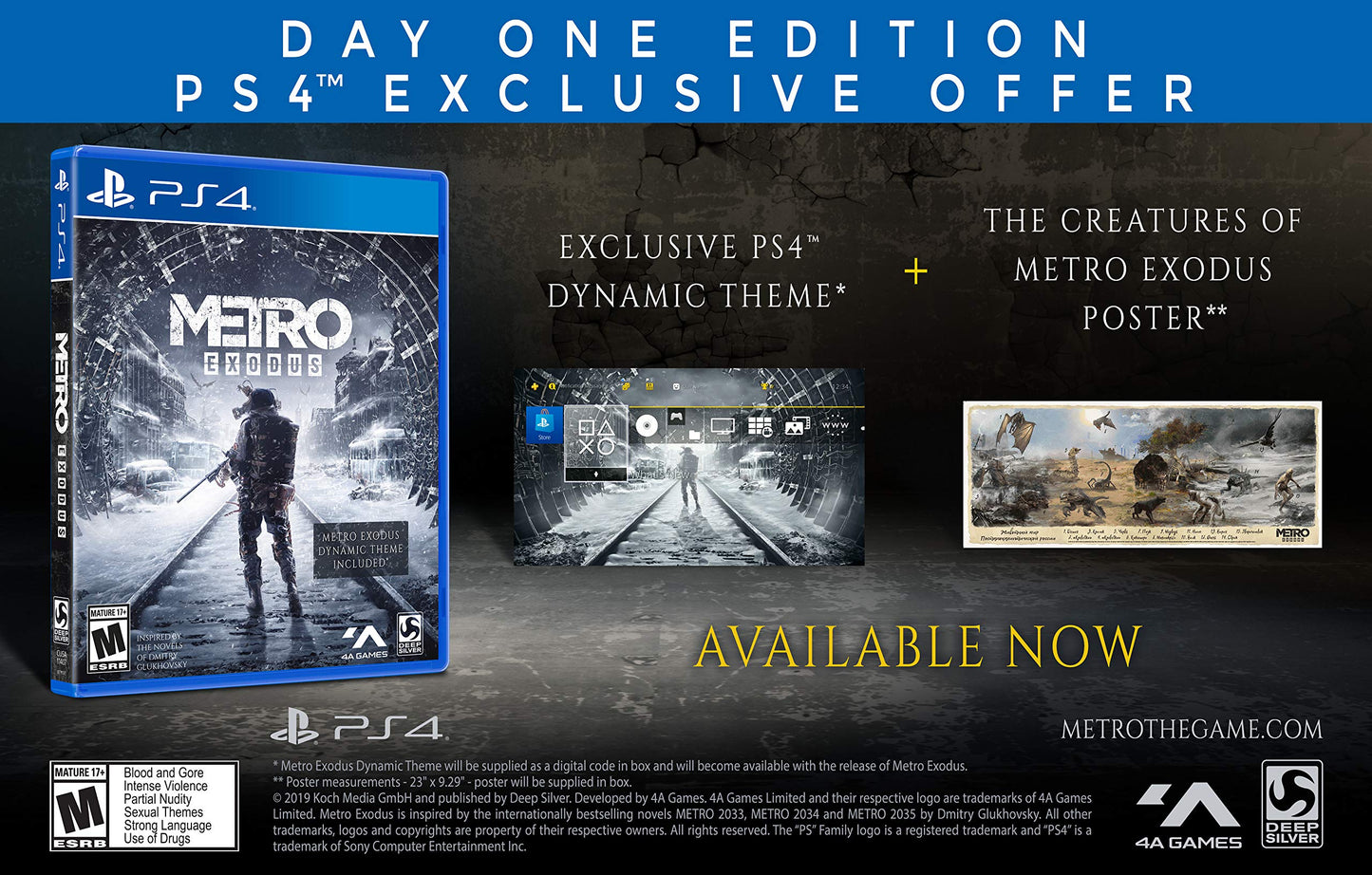 Metro Exodus Ps4 Oyun