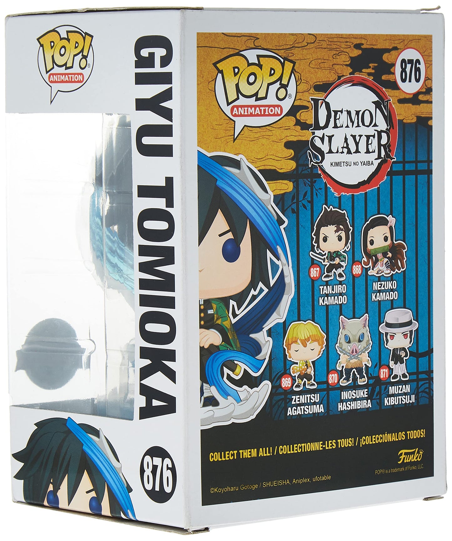 Funko Şeytan Avcısı Giyu Tomioka Pop Figürü (AAA Anime Özel)
