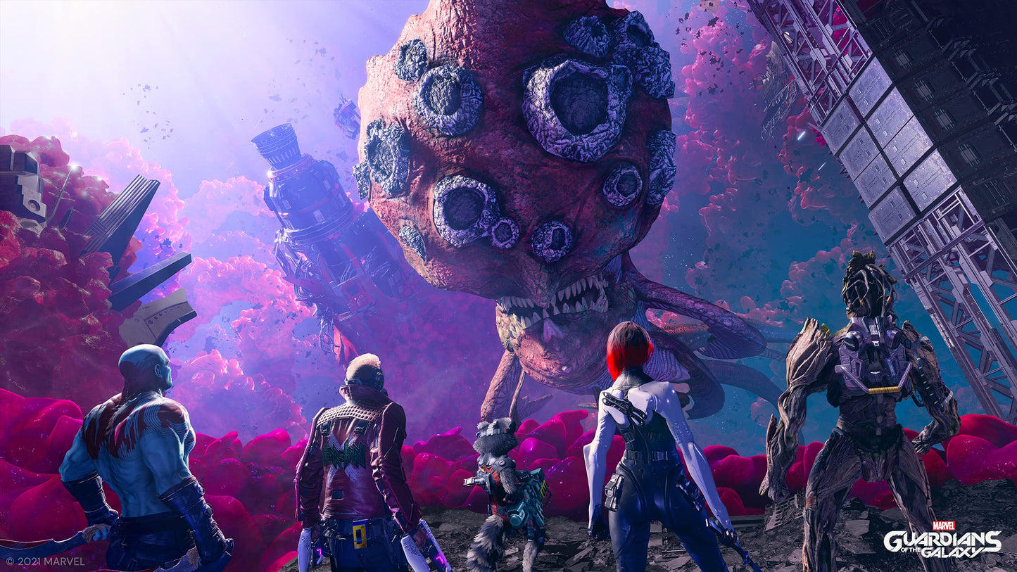 MARVELS GUARDIANS OF THE GALAXY PS4 GAME