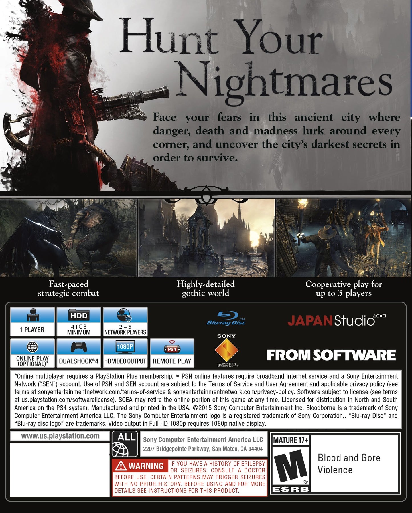 Bloodborne Ps4 Game