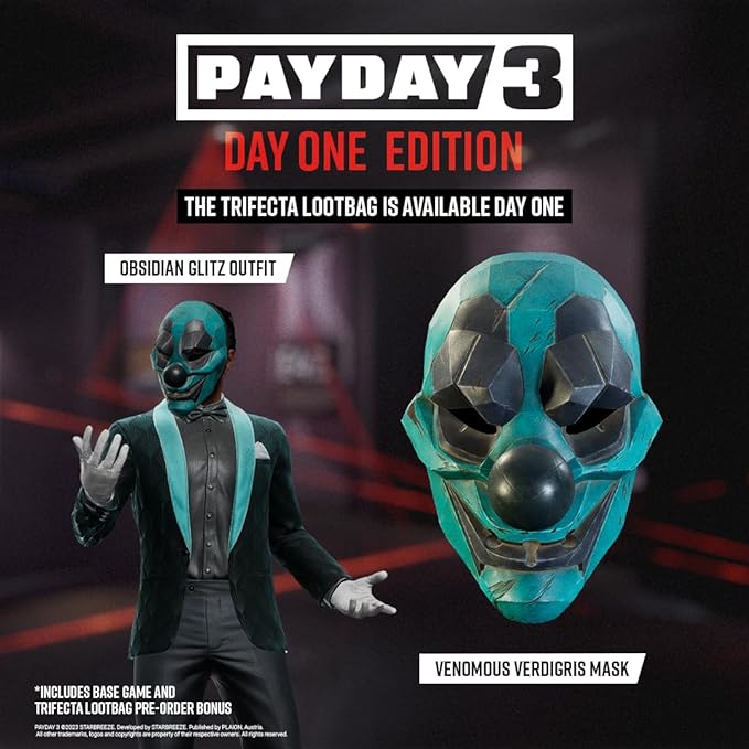 PS5 Payday 3  Day One Edition