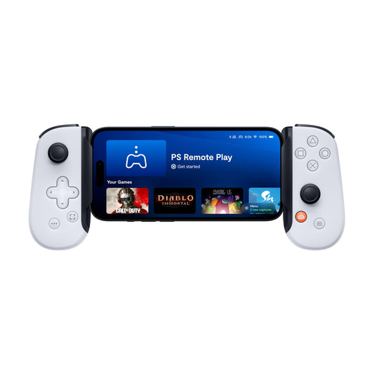 BACKBONE iPhone (Lightning) için One Mobil Oyun Denetleyicisi - PlayStation Edition - 2. Nesil - iPhone'unuzu bir oyun konsoluna dönüştürün (3 ay Apple Arcade dahil) [android]