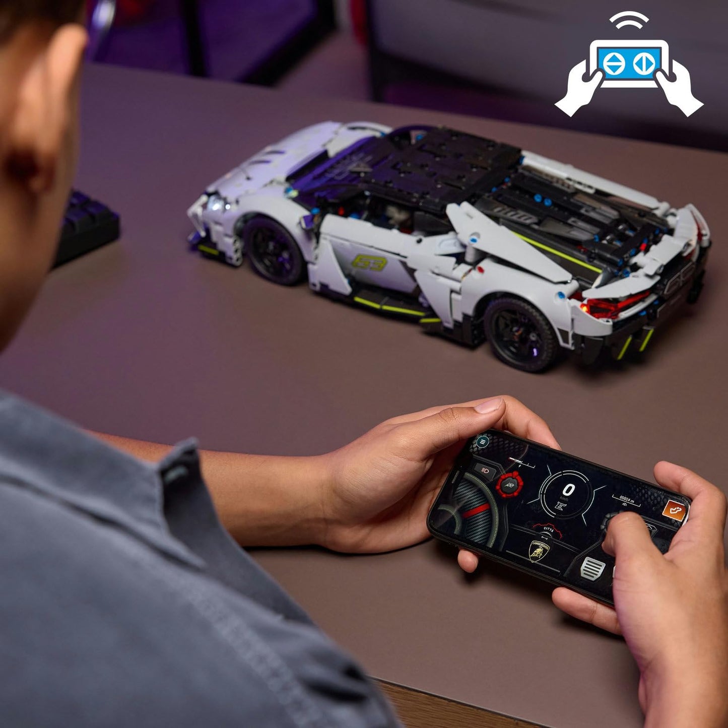 LEGO Technic Lamborghini Revuelto Spor Araba 42214 – 10 Yaş ve Üzeri Çocuklar İçin STEM Destekli Oyuncak Yapım Seti, Süper Spor Araba Tutkunlarına Yaratıcı Hediye Fikri ve Eğitici Oyun (1135 Parça)